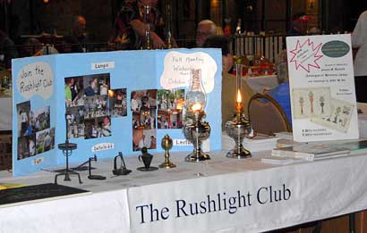 Rushlight Club Table at 2011 Somerset Show Photo of Rushlight Club Table at 2011 Somerset Show