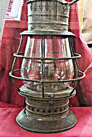 Cross, Dane & Westlake Railway Lantern Photo of Cross, Dane & Westlake Railway Lantern Ca 1865