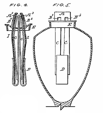 No.2703, July 2, 1842, Southworth (Lard-Lamp) Patent drawing, No.2703, July 2, 1842, Southworth (Lard-Lamp)