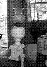 Photo of a Rushlight Club Member&lsquo;s Lamp